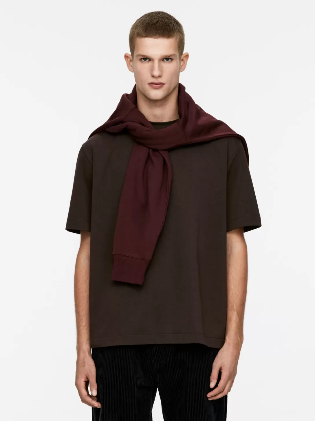 ARKET T-shirt I Interlocktrikå- T-Shirts