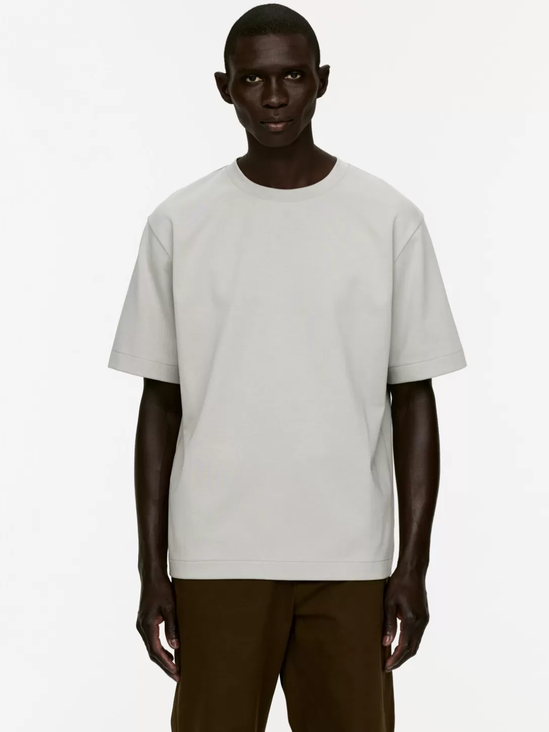 ARKET T-shirt I Interlocktrikå- T-Shirts