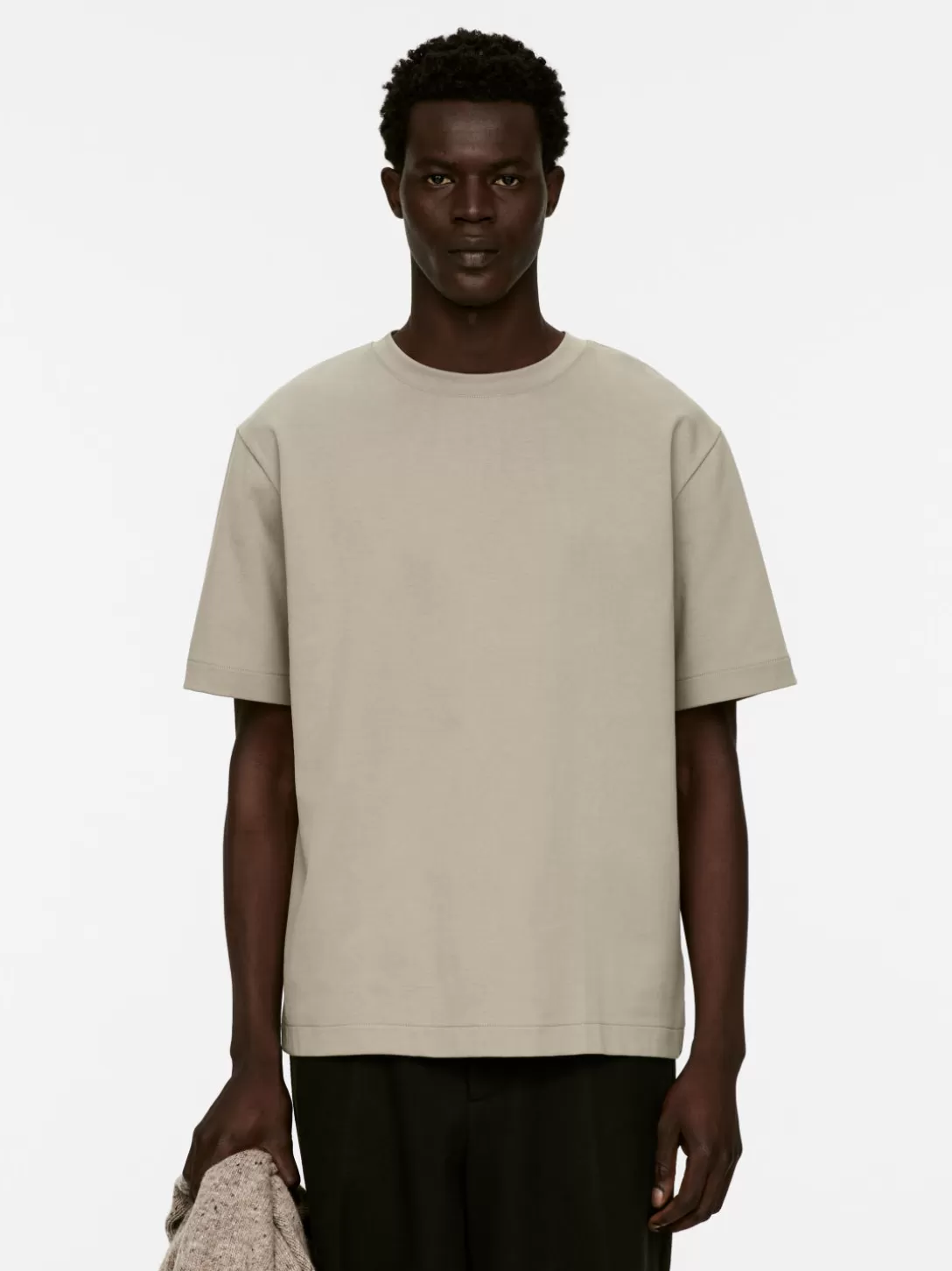 ARKET T-shirt I Interlocktrikå- T-Shirts