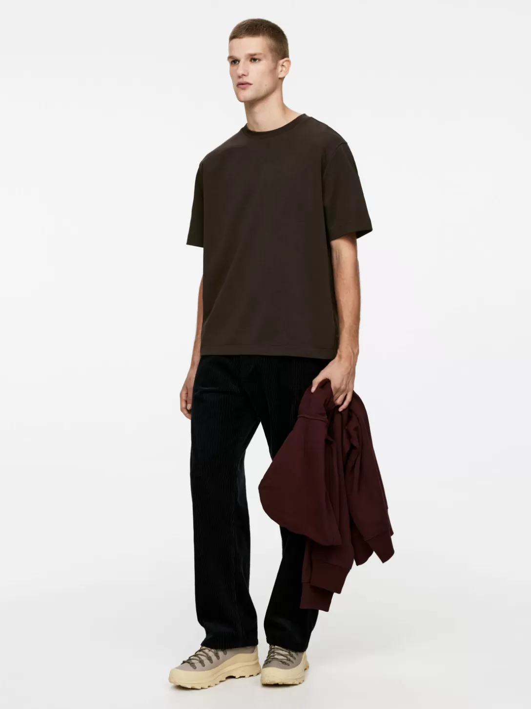ARKET T-shirt I Interlocktrikå- T-Shirts