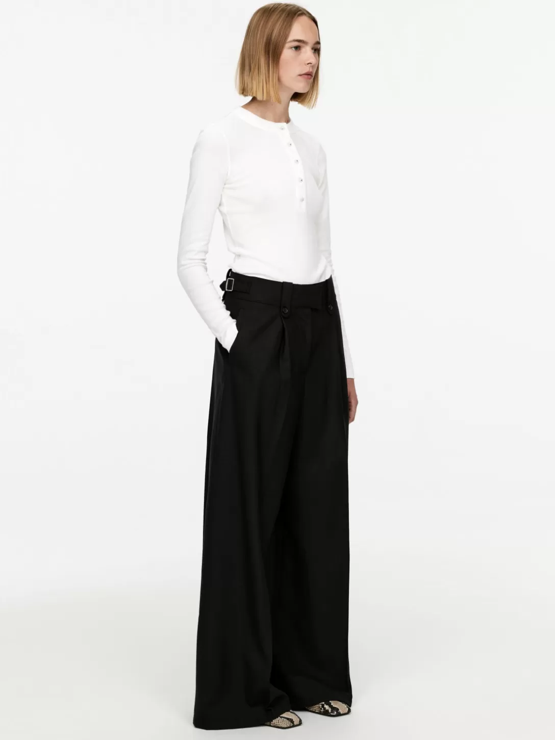 ARKET Vida Byxor I Twill- Byxor